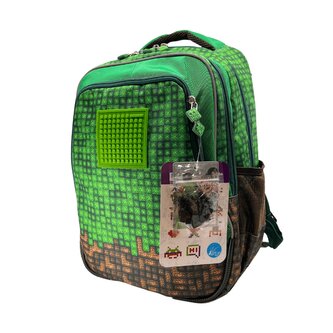 PIXIE CREW juniorský batoh MINE CRAFT EXPLORER