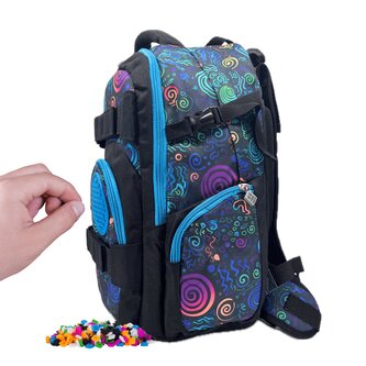 PIXIE CREW ergonomický školní batoh SPIRAL MAGIC