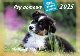 Kalendarz 2025 Rodzinny Psy domowe Kalendarz 2025 Rodzinny Psy domowe