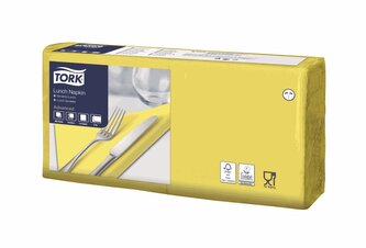 Ubrousky oběd Tork, žluté, 2 vr., sklad 1/4, 200 ks