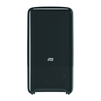 Zásobník toaletního papíru v roli Tork Mid-size Twin Elevation, černý, T6