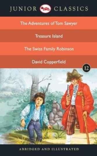 Junior Classicbook-12 (the Adventures of Tom Sawyer, Treasure Island, the Swiss Family Robinson, David Copperfield) (Jun
