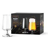 sklen. 380ml, 6ks, MARY BOHEMIA PR., pivo, DB