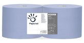 Utěrky papírové průmyslové Standard, 1000 útržků, 36 x 21,5 cm, 360 m, 2 vr., modré, 2 ks