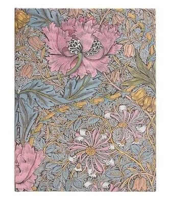 Kalendarz Paperblanks 2025 Morris Pink Honeysuckle Ultra tygodniowy VER
