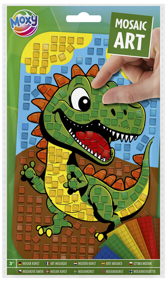 Mozaikový obrázek, A5 - Dinosaurus