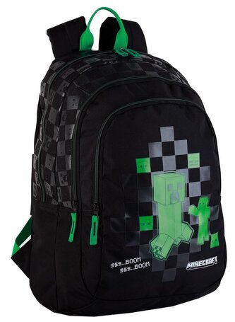 Školní batoh Minecraft: Creeper (objem 26 litrů|30 x 44 x 20 cm)