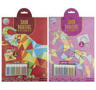 Malování pískem podle čísel - více motivů