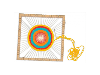 Tkalcovský stav 23x23cm