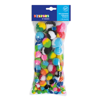 Bambulky barevné 100 ks