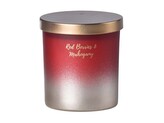 Emocio sklo 80x90 mm s plechovým víčkem vonná svíčka, v dárkové krabičce Red Berries & Mahogany