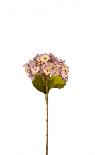 Umělá hortenzie růžovo-modrá 45 cm