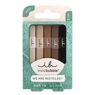 Invisibobble Gumička do vlasů Hair Tie Mocha 5 ks woman