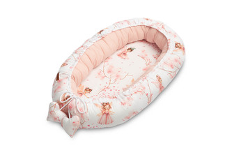 KOKON MUŚLIN WRÓŻKI RÓŻOWY 80x45