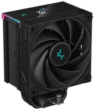 DEEPCOOL chladič AK500S Digital / užší / 120mm fan / 5x heatpipes / PWM / pro Intel i AMD / černý DEEPCOOL chladič AK500S Digital / užší / 120mm fan / 5x heatpipes / PWM / pro Intel i AMD / černý