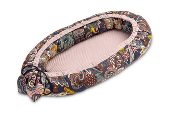 KOKON WAFEL 80x45 BOHO BRUDNY RÓŻ