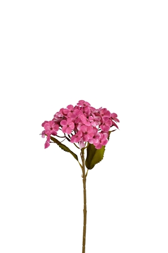 Umělá hortenzie tmavě růžová 45 cm