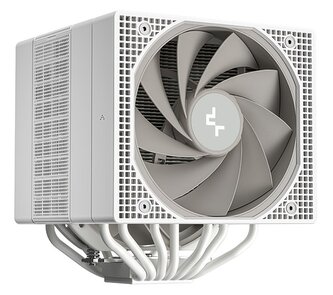 DEEPCOOL chladič CPU Assassin IV / dual tower / 120mm + 140mm fan / 7x tep. trubice /  Intel i AMD / bílý DEEPCOOL chladič CPU Assassin IV / dual tower / 120mm + 140mm fan / 7x tep. trubice /  Intel i AMD / bílý