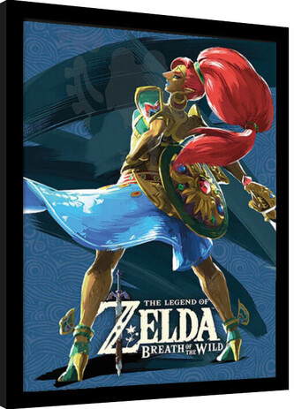 Obraz na zeď - The Legend of Zelda: Breath of the Wild - Urbosa, 34.3 × 44.5 cm