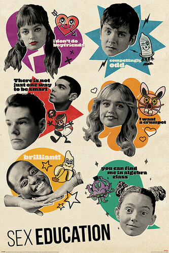 Plakát, Obraz - Sex Education - Don't Quote Me on That, 61 × 91.5 cm