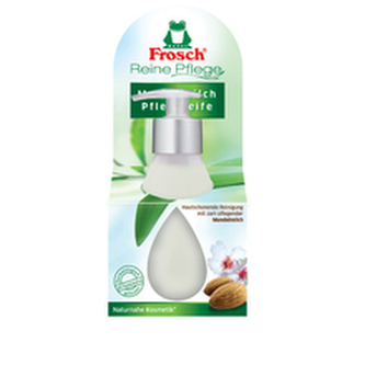 Frosch Tekuté mýdlo s mandlovým mlékem v dávkovači 300 ml pro ženy