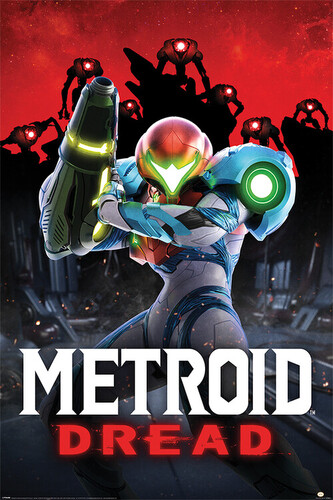 Plakát, Obraz - Metroid Dread - Shadows, 61 × 91.5 cm