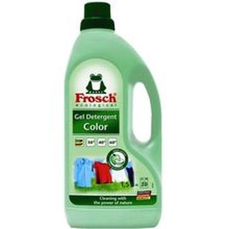 Frosch Gel Detergent Color - Tekutý prací přípravek na barevné prádlo ( koncentrát ) 1500 ml pro ženy