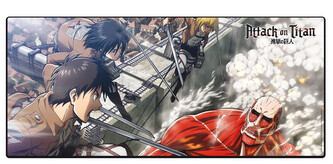 Podložka pod myš Podložka pod myš Attack on Titan - Eren vs Colossal Titan