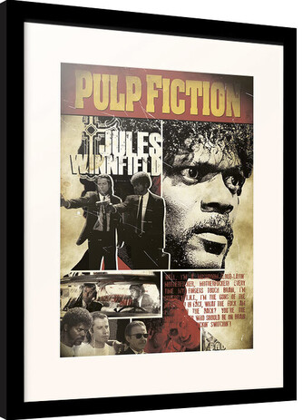 Obraz na zeď - Pulp Fiction - Jules, 34.5 × 44.3 cm