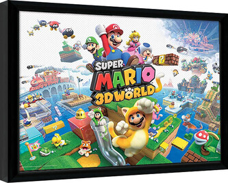 Obraz na zeď - Super Mario - 3D World, 40 × 30 cm