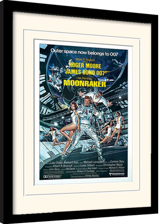 Obraz na zeď - James Bond - Moonmaker, 34.3 × 44.5 cm