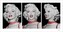 Umělecký tisk Marilyn Monroe - Red Dress Triptych, 100 × 50 cm