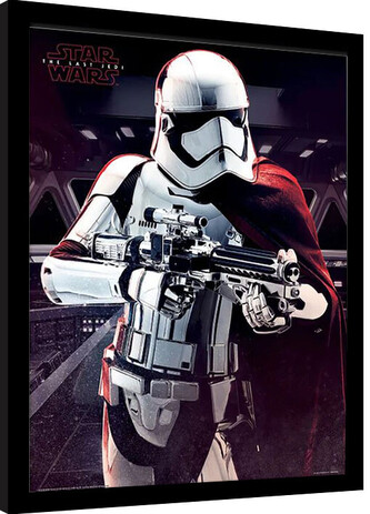 Obraz na zeď - Star Wars: The Last Jedi - Captain Phasma Aim, 30 × 40 cm