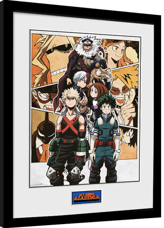 Obraz na zeď - My Hero Academia - Season 4 Key Art 1, 34 × 44.2 cm