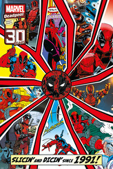 Plakát, Obraz - Deadpool - Shattered, 61 × 91.5 cm