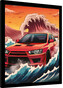 Obraz na zeď - Wave Collection - Wave Cars Evo, 34.3 × 44.5 cm