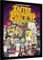 Obraz na zeď - Rick and Morty - Stars of Interdimensional Cable, 34.3 × 44.5 cm