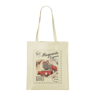 Taška Harry Potter - Hogwarts Express Stamp, 100% bavlna