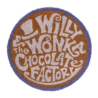 Rohožka Willy Wonka - The Chocolate Factory, 50 x 50 cm