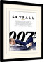 Obraz na zeď - James Bond - Skyfall, 34.3 × 44.5 cm