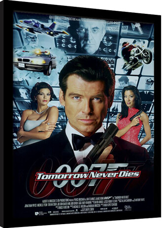 Obraz na zeď - James Bond - Tomorrow Never Dies, 34.3 × 44.5 cm
