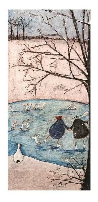 Umělecký tisk Sam Toft - Winter, 30 × 60 cm