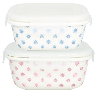 Zapékací misky s víčkem Laurine Pale Pink