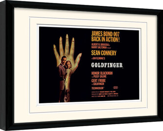 Obraz na zeď - James Bond - Goldfinger One-Sheet, 44.5 × 34.3 cm