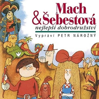 Mach & Šebestová Nejlepší dobrodružst - CD