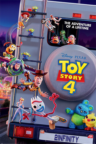 Plakát, Obraz - Toy Story: Příběh hraček - Adventure Of A Lifetime, 61 × 91.5 cm