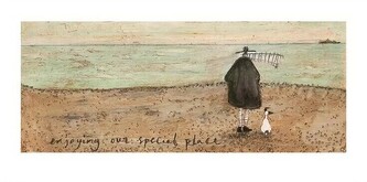 Umělecký tisk Sam Toft - Enjoying Our Special Place, 60 × 30 cm