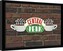 Obraz na zeď - Přátelé - Central Perk Brick, 40 × 30 cm