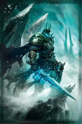 Plakát, Obraz - World of Warcraft - The Lich King, 61 × 91.5 cm
