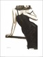 Umělecký tisk Janel Eleftherakis - Little Black Dress III, 60 × 80 cm